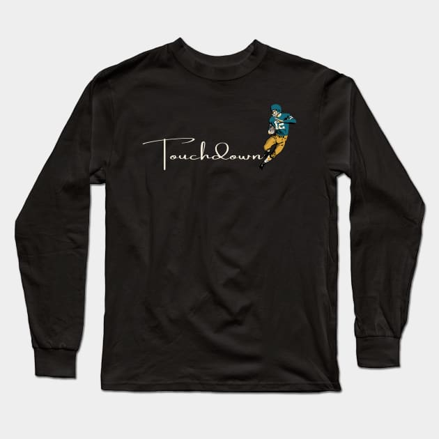 Touchdown Jaguars! Long Sleeve T-Shirt by Rad Love